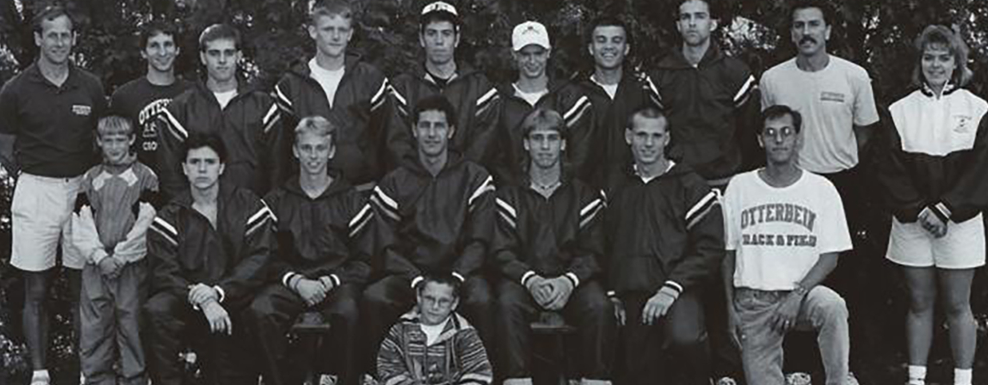 Chad Myers - 1994 Otterbein Cross Country Team Photo